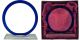 BLUE EDGED ROUND AWARD 12cm