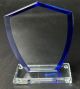AWARD BLUE EDGE SHIELD 18CM