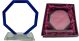 AWARD BLUE EDGE OCTAGON 12CM