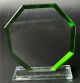AWARD GREEN EDGE OCTAGON 18CM