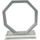 SILVER EDGE OCTAGON 19.5cm(10)