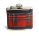 HIP FLASK 6oz TARTAN (24)