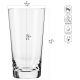 BEER GLASS CONICAL 590ml