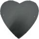 SLATE WALL HEART 24CM