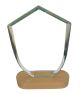 BEECH BASE GLASS FRAME SHEILD18cm