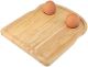 BAMBOO TOAST AND TWO EGG BOARD