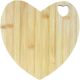 BAMBOO HEART BOARD 20CM